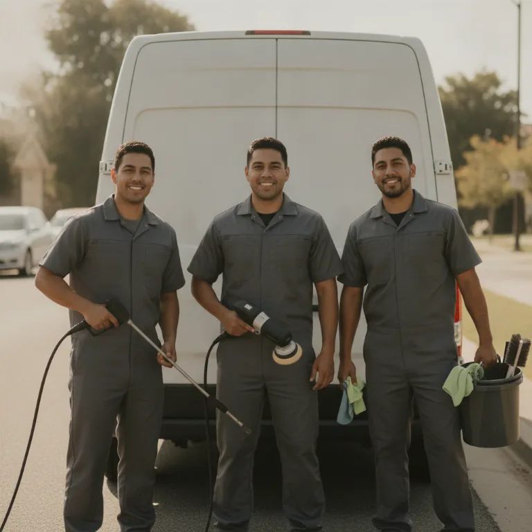 Detalhe Automóvel equipe em Natal